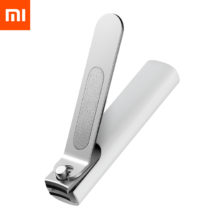 Xiaomi Mijia кусачки для ногтей из нержавеющей стали с защитой от брызг, триммер для педикюра, уход за ногтями, профессиональная пилка