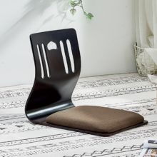 4 шт./лот, мебель для гостиной, темно-коричневая подушка в японском стиле, напольный стул, деревянный