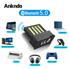 USB Bluetooth адаптеры BT 5,0 USB беспроводной компьютерный адаптер аудио приемник передатчик Dongles наушники для ноутбука BLE Mini Sender