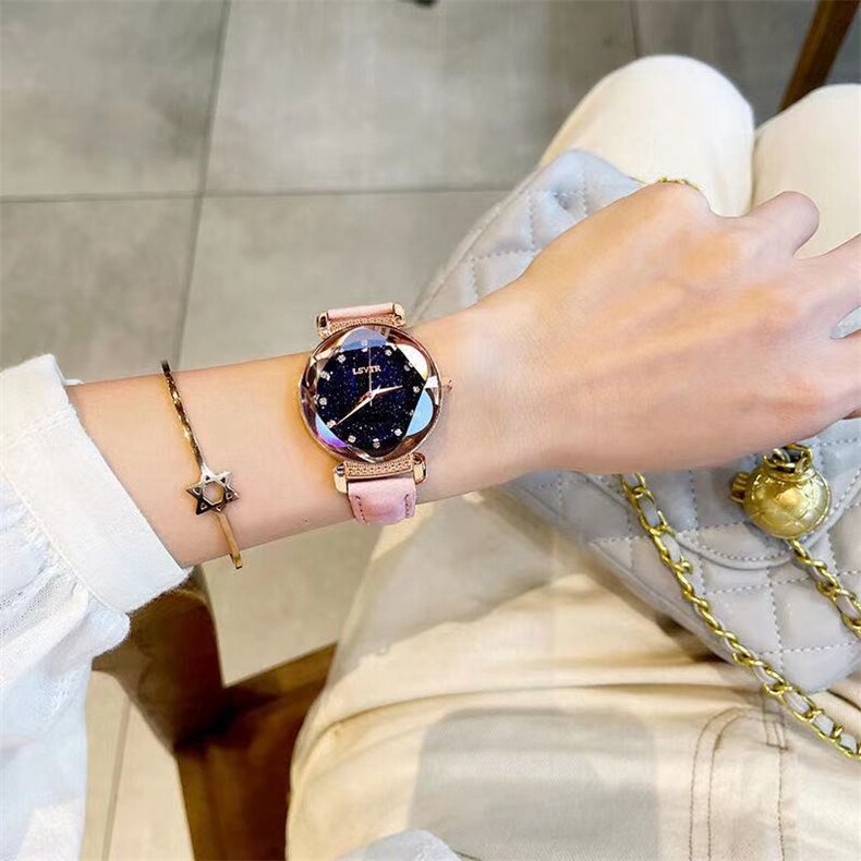 2021 Брендовые женские часы, модные квадратные женские кварцевые часы, Набор браслетов с зеленым циферблатом, простые сетчатые роскошные женские часы из розового золота