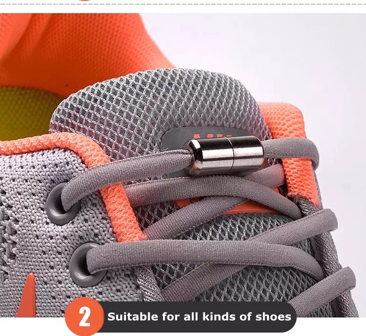 Эластичные шнурки, 1 пара, тянущиеся шнурки для детей и взрослых, на туфли и кроссовки, 21 цвет